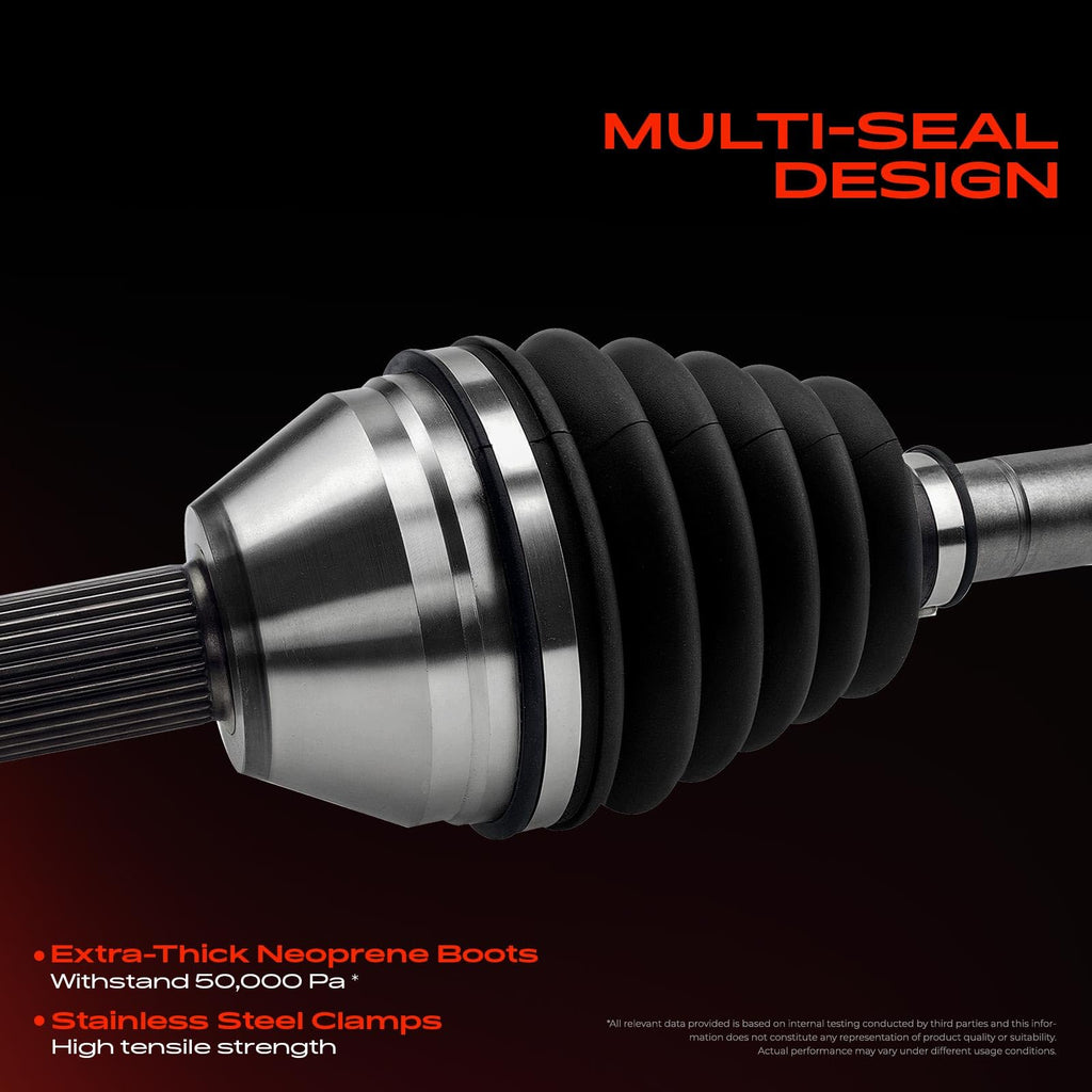 Set of 2 Front CV Axle Shaft Assembly R3397