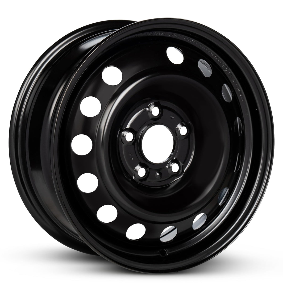 16 Inch Black Painted Steel Rim N410182