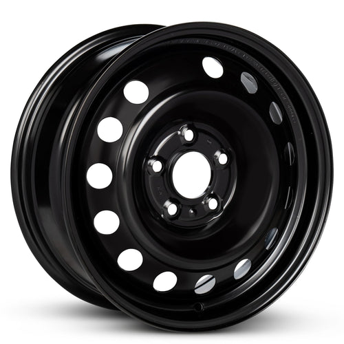 16 Inch Black Painted Steel Rim N410182