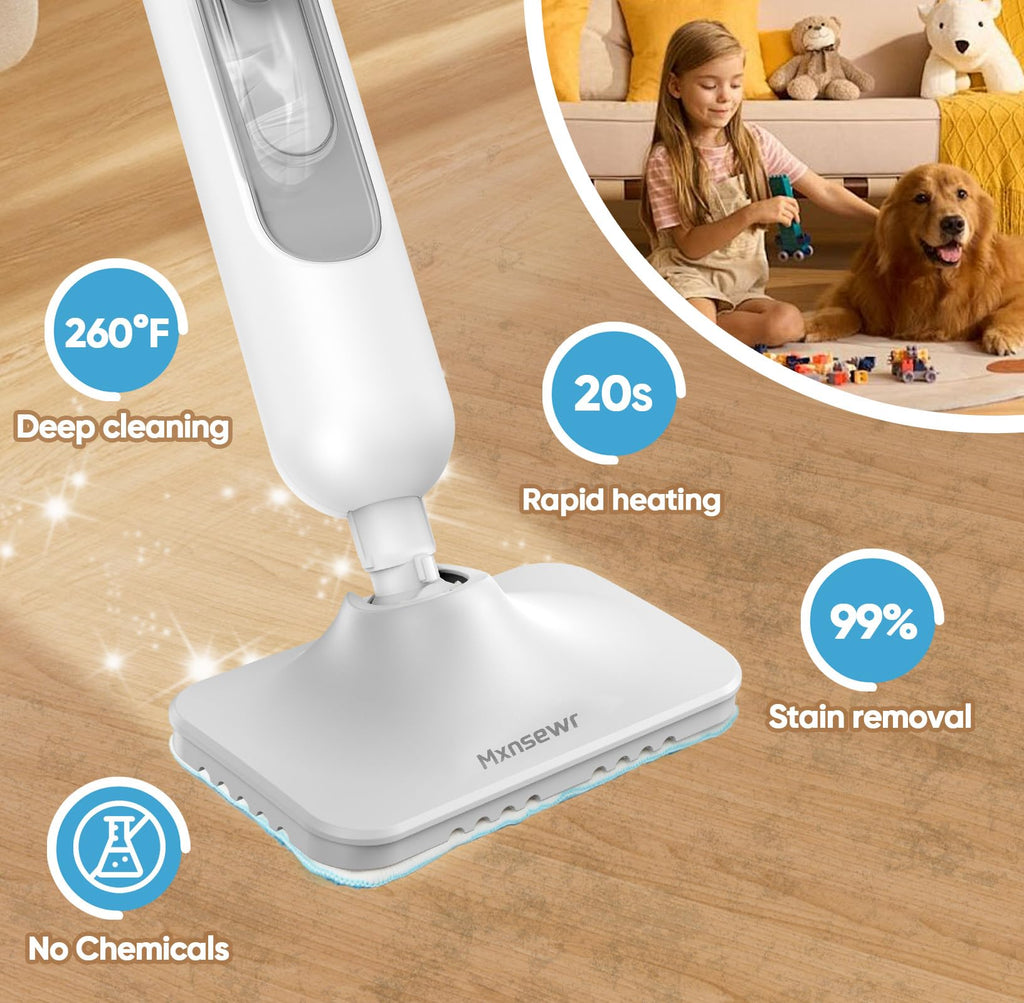 Multi-Functional Steam Mop with 2 Steam Level G9693