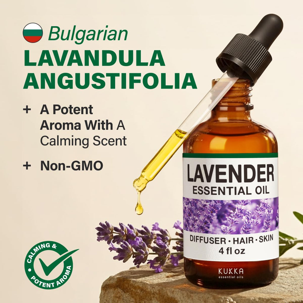 Lavender Mandarin Essential Oil Set 2X 4 Fl Oz C876101