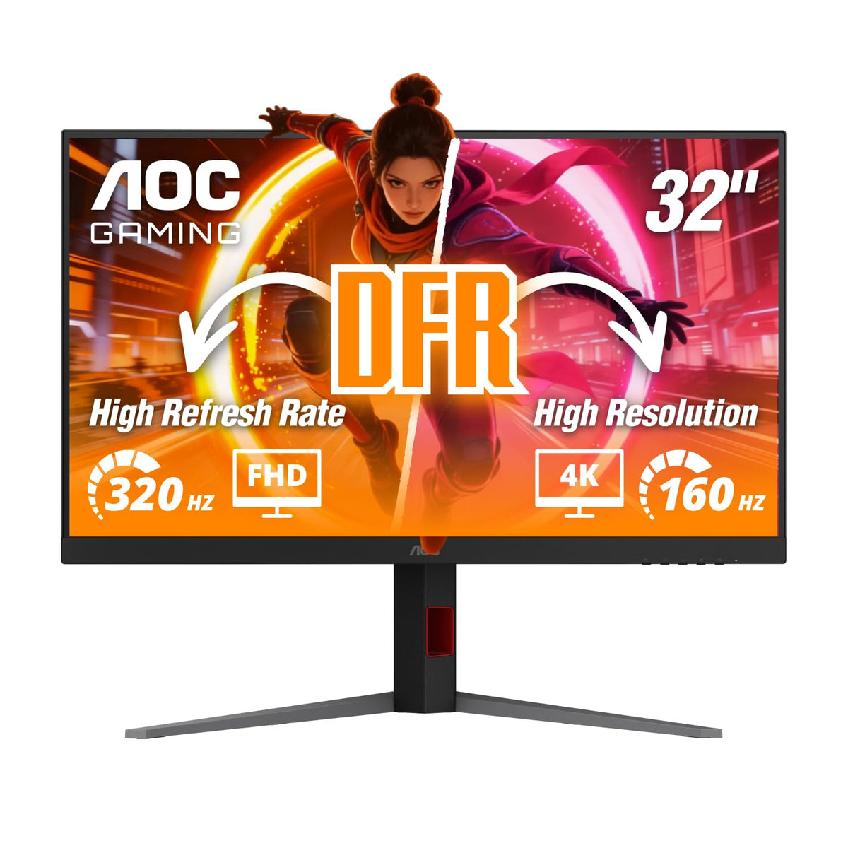 32" 4K IPS Gaming Monitor M934
