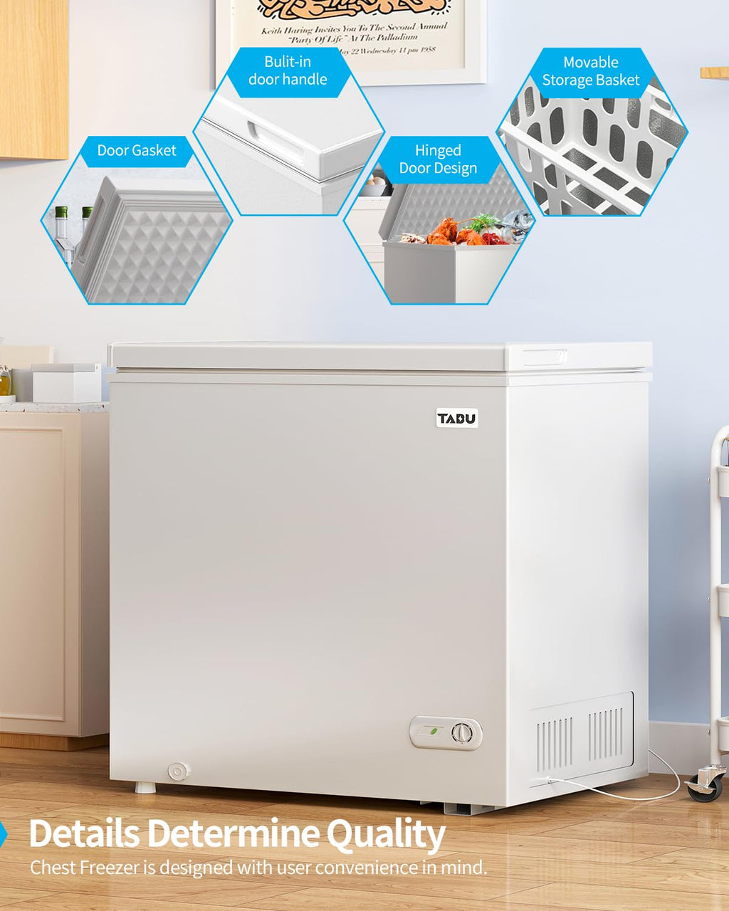 12.0 Cubic Feet White Chest Freezer X4172
