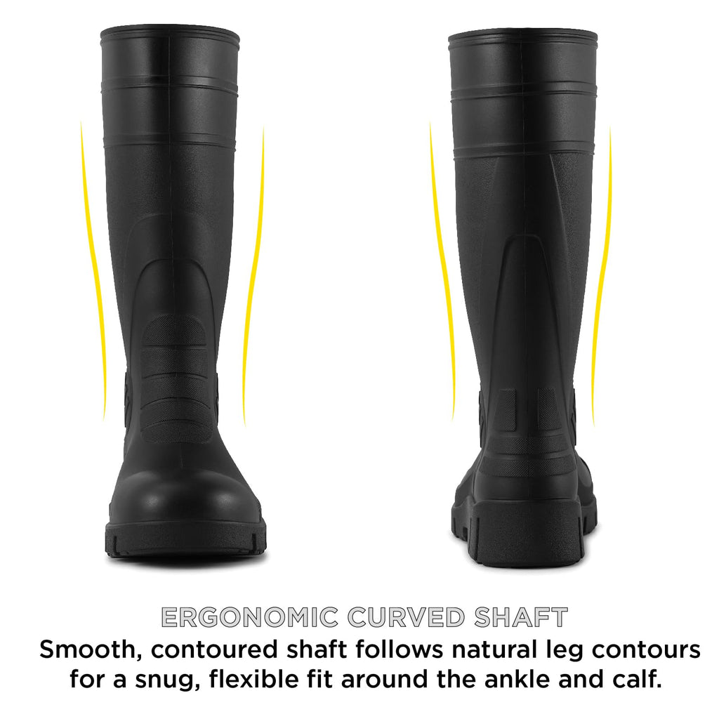 PVC Waterproof Knee-High Work Boots K7258