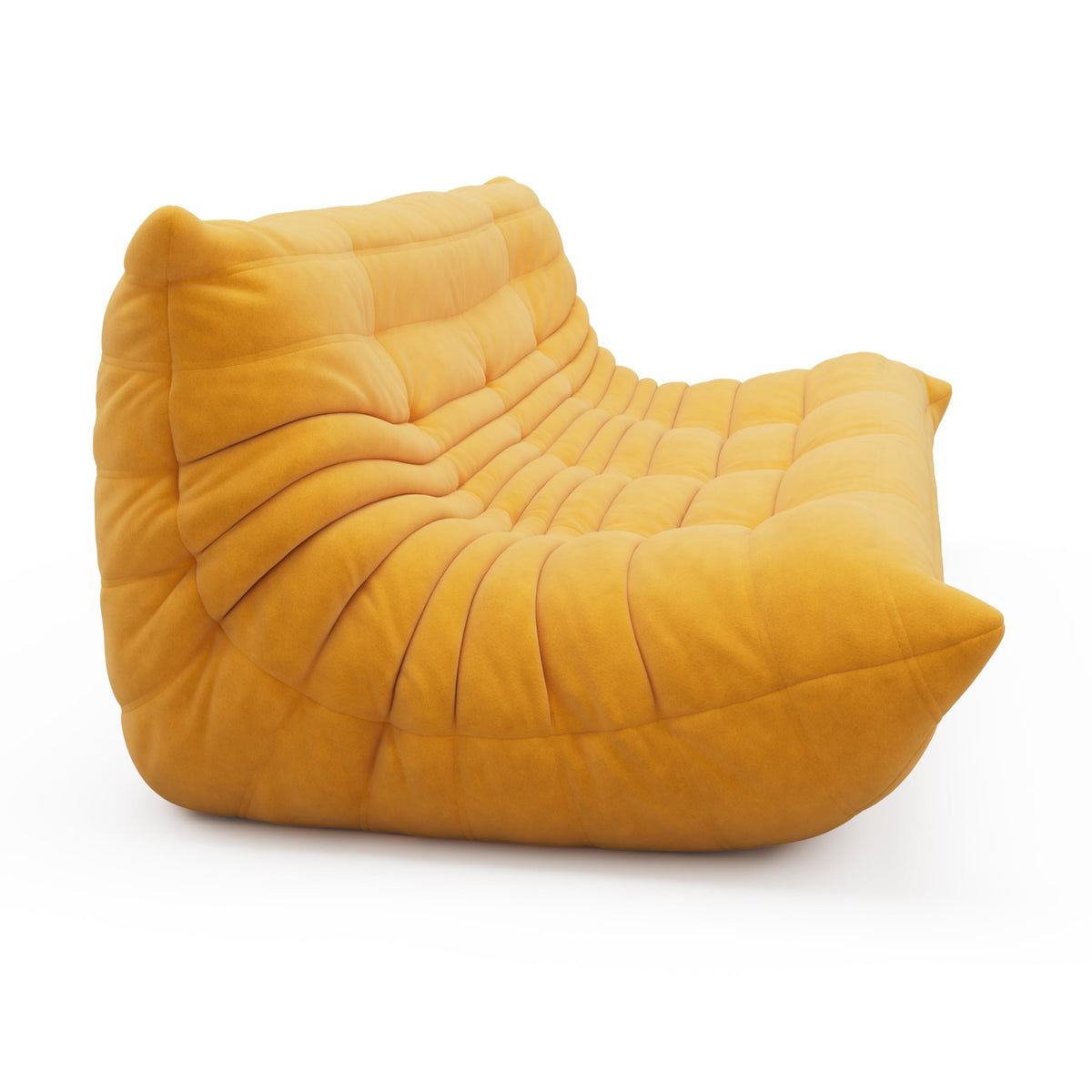 3-Seater Memory Foam Suede Bean Bag Chair Q355967