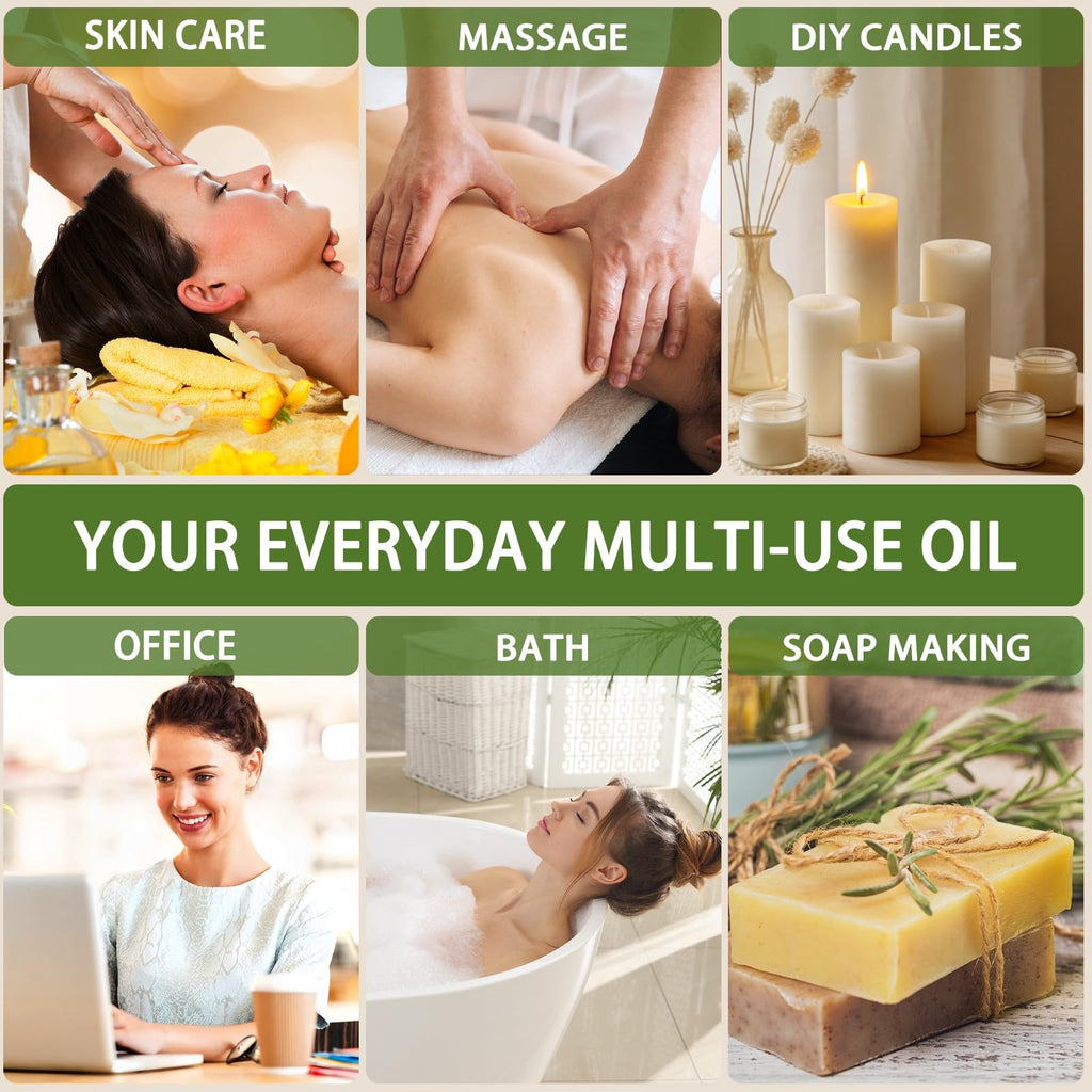 Lavender and Tea Tree Essential Oil 4 Fl Oz E792386