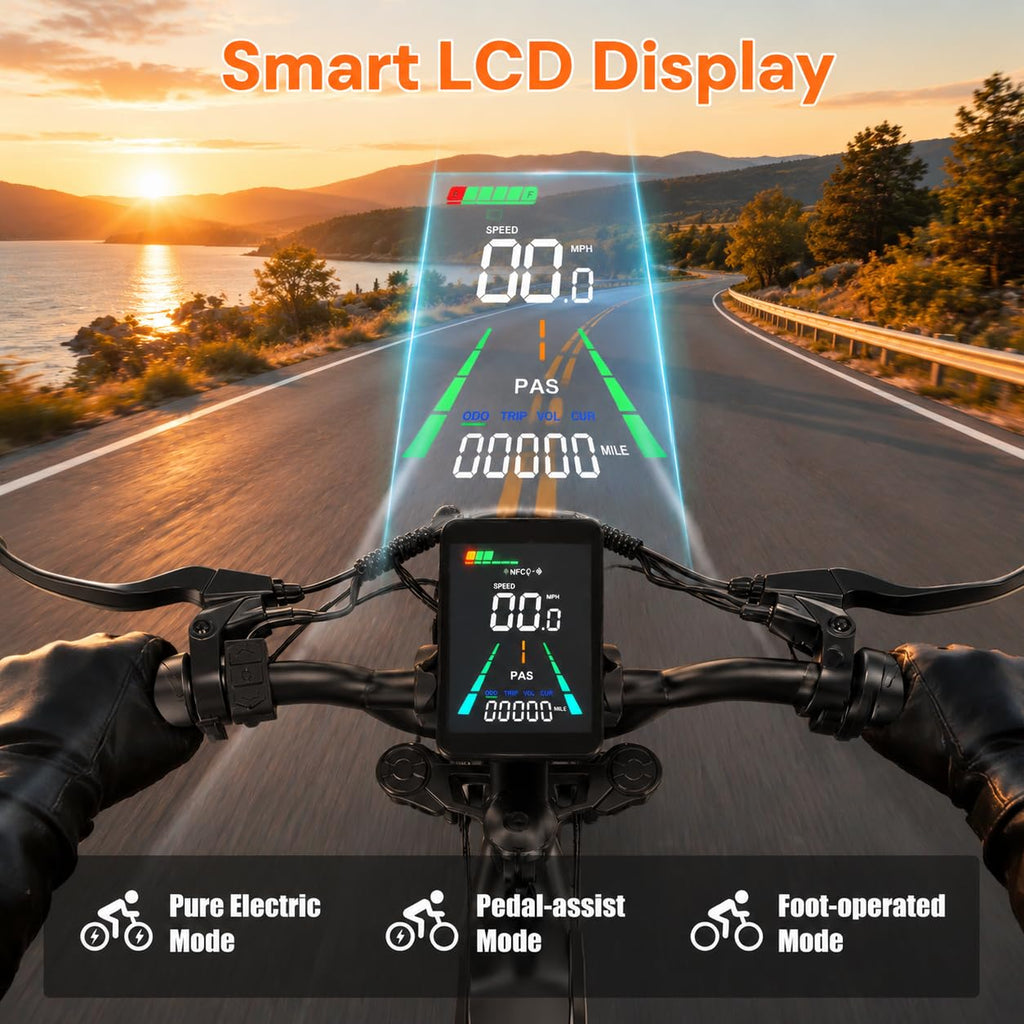 1000W 48V 16Ah Fat Tire Electric Bike V770213