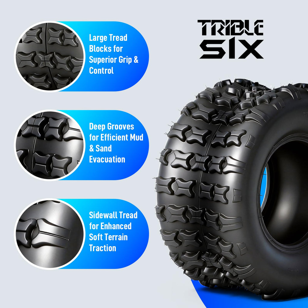 18x9.5-8 All-Terrain ATV/UTV Tires Set of 2 V58440