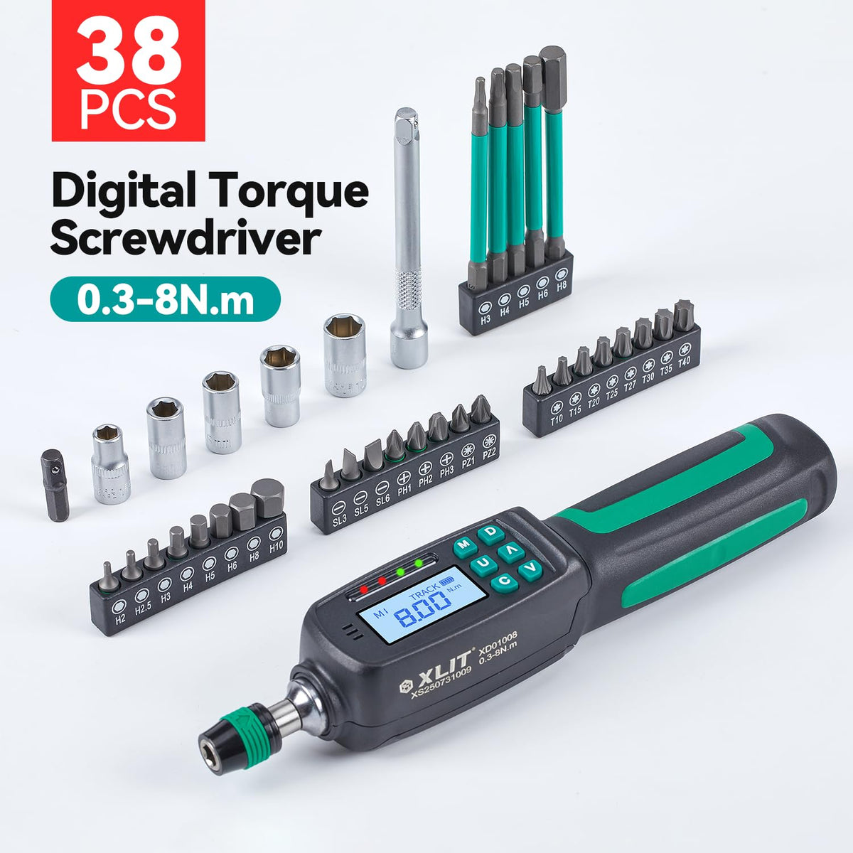 Digital Torque Screwdriver Set E126186