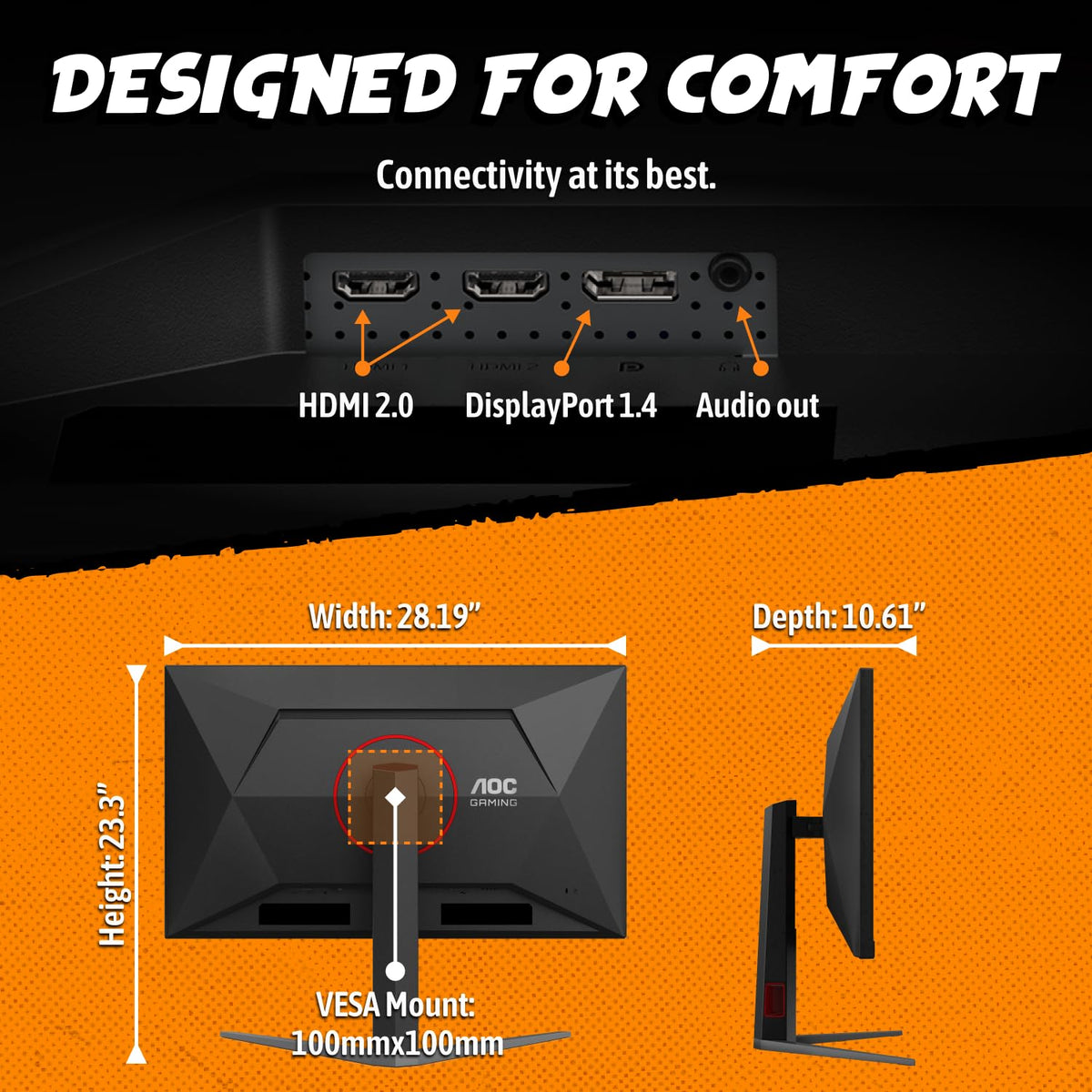 32" 4K IPS Gaming Monitor M934