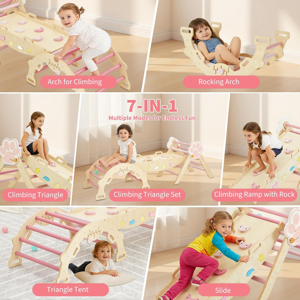 7-in-1 Triangle Climbing Set J177657