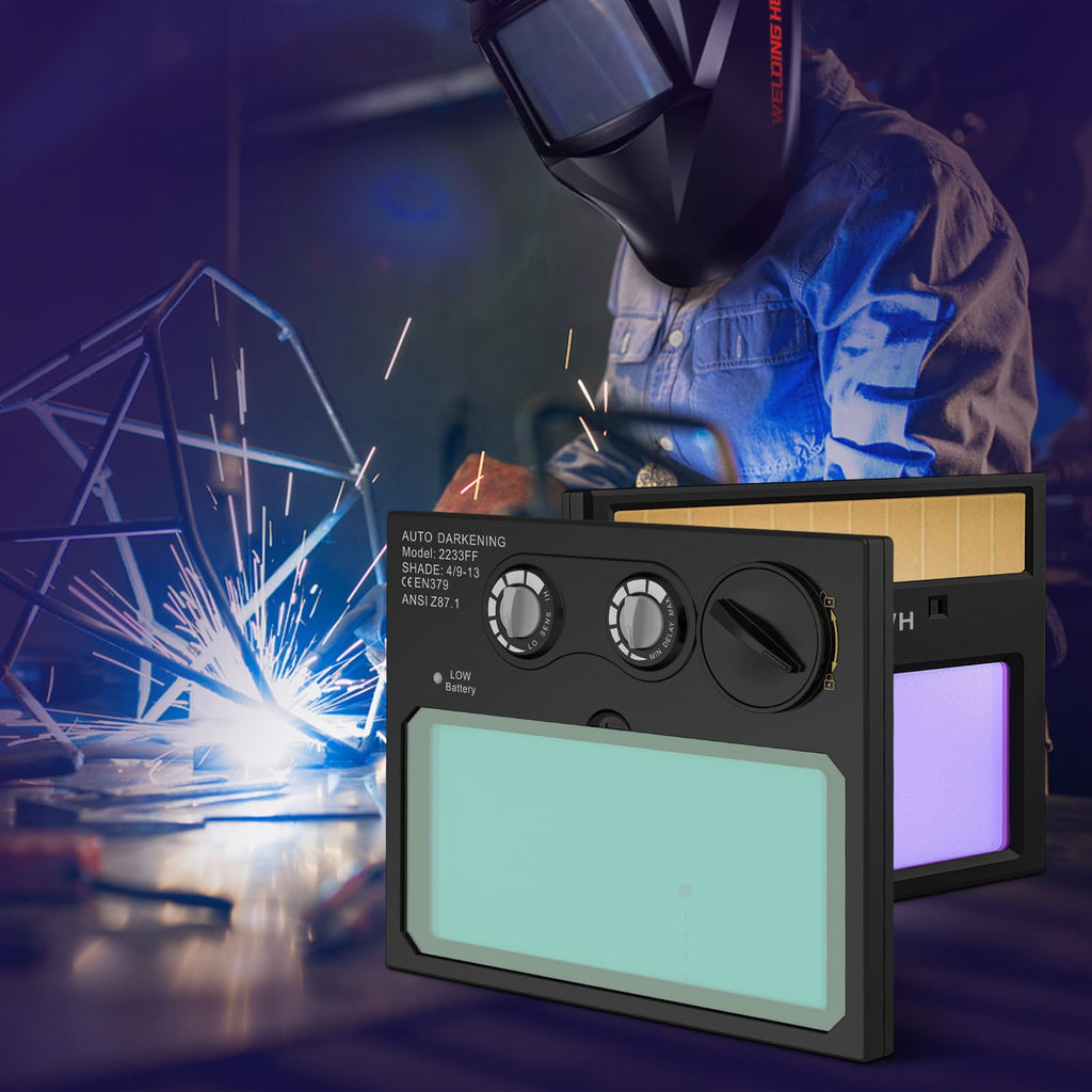 Auto Darkening Welding Lens Solar True Color E619