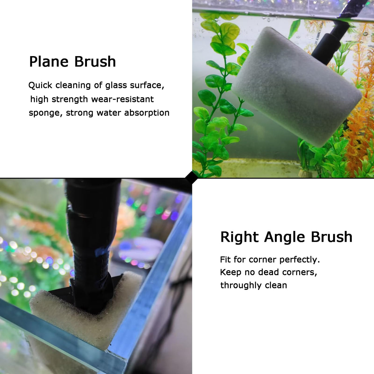 6 in 1 Fish Tank Cleaning Tools Aquarium Cleaner Set C15710