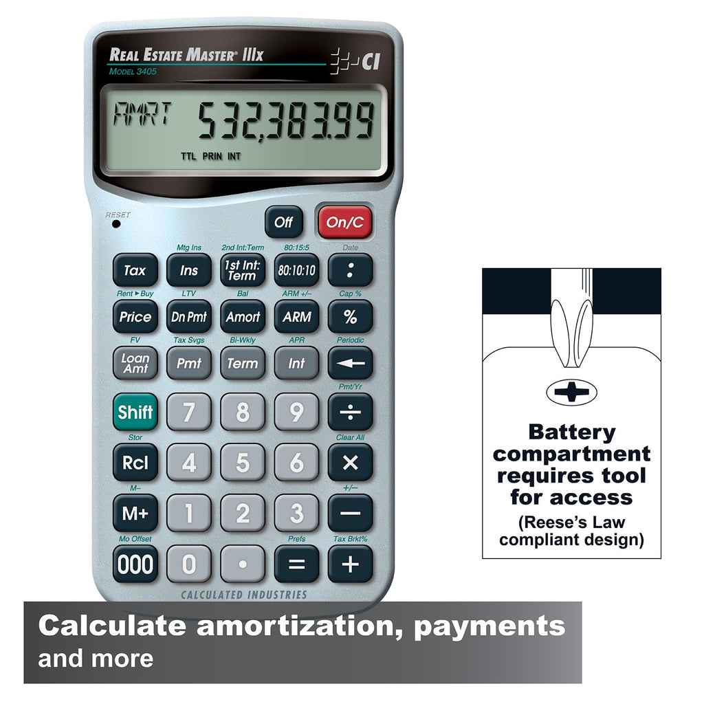 Real Estate Finance Calculator D250191