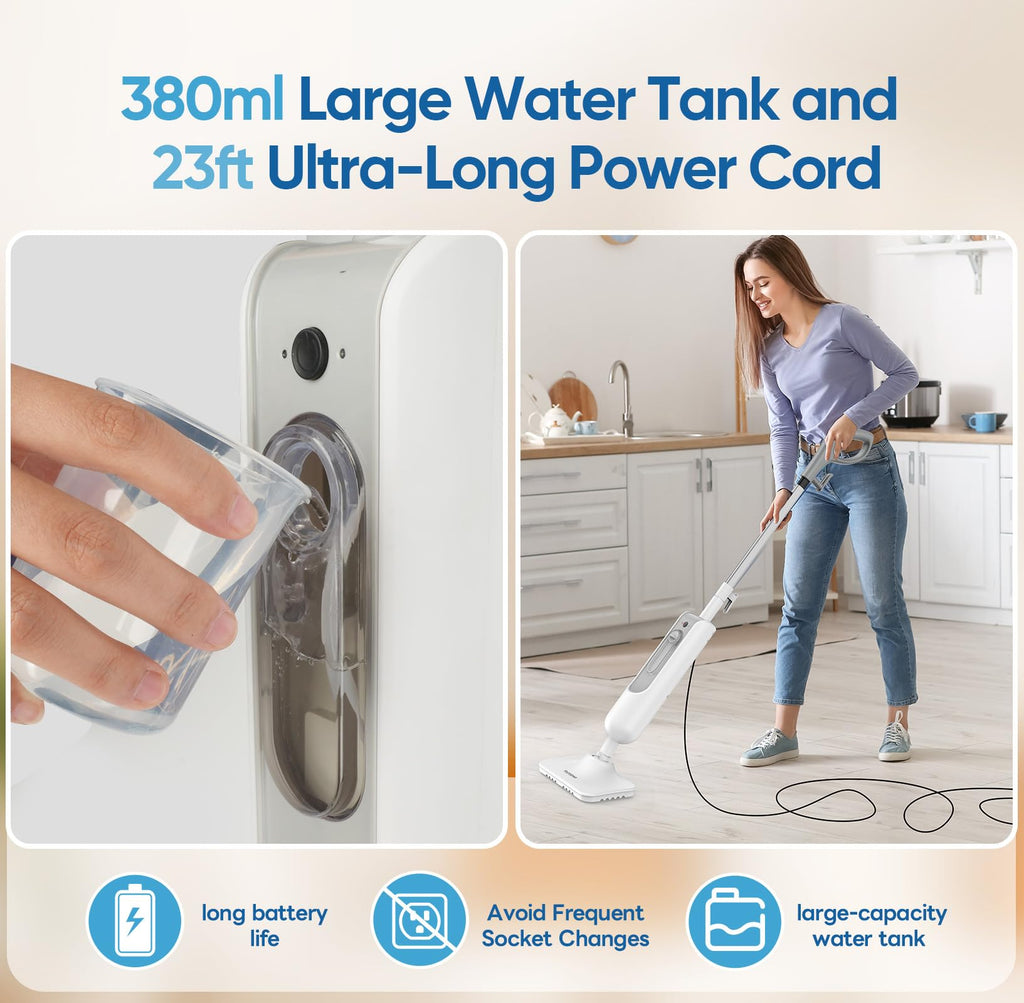 Multi-Functional Steam Mop with 2 Steam Level G9693