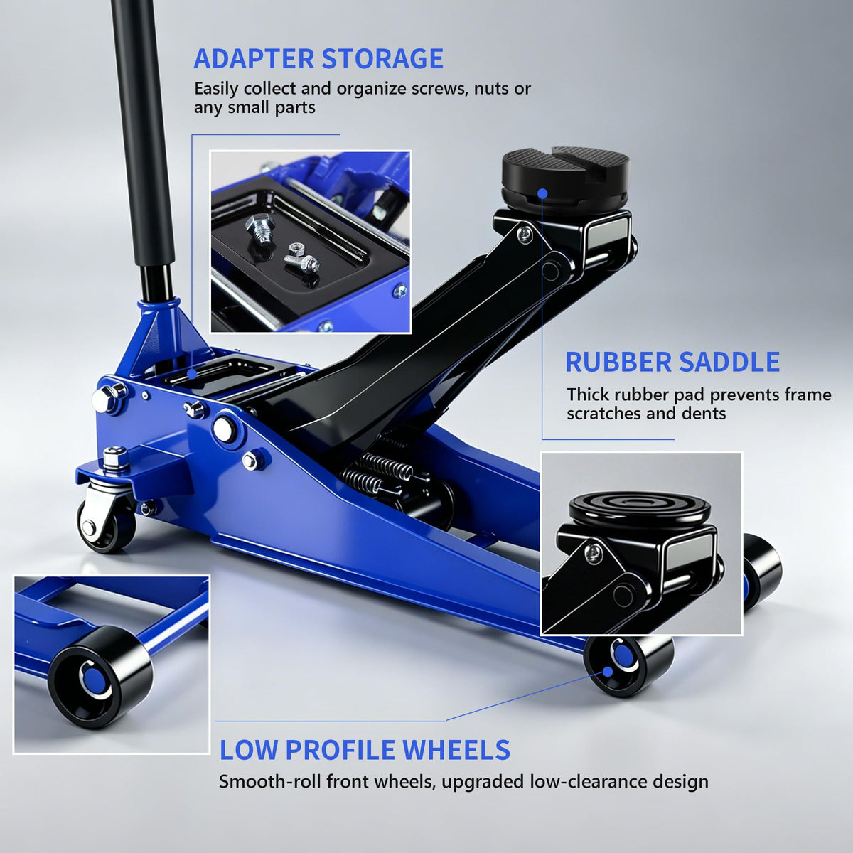 3 Ton Low Profile Hydraulic Floor Jack J4540