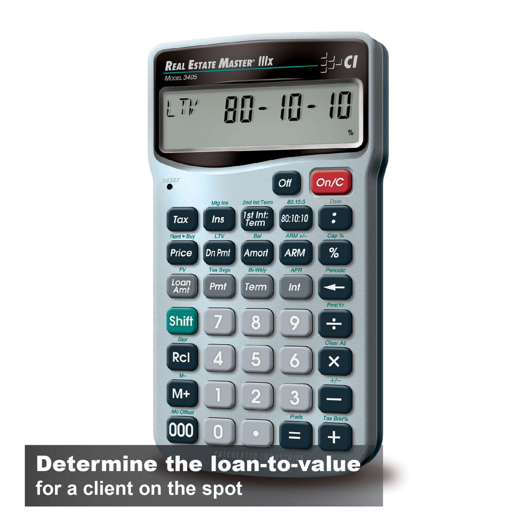 Real Estate Finance Calculator D250191