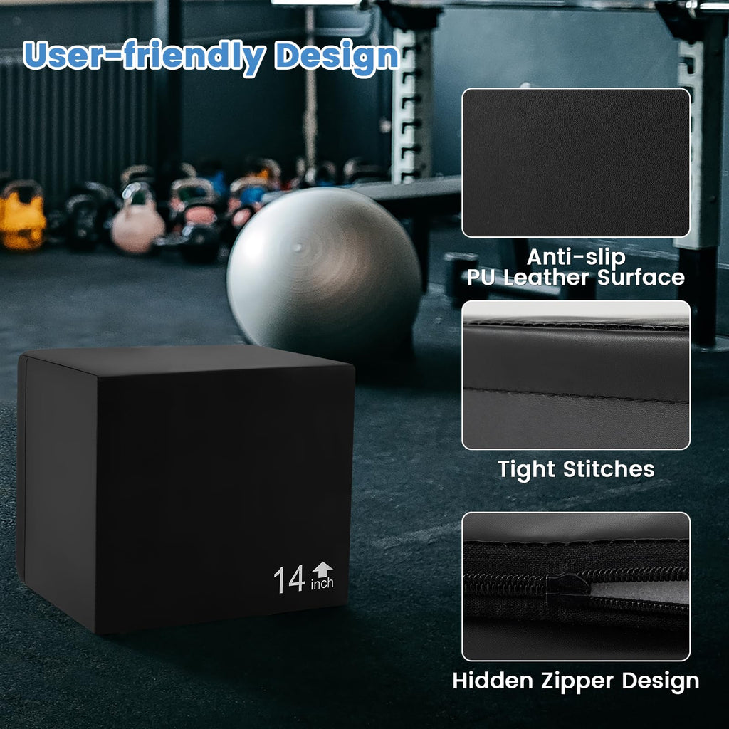 3 in 1 Foam Plyometric Jump Box X3326