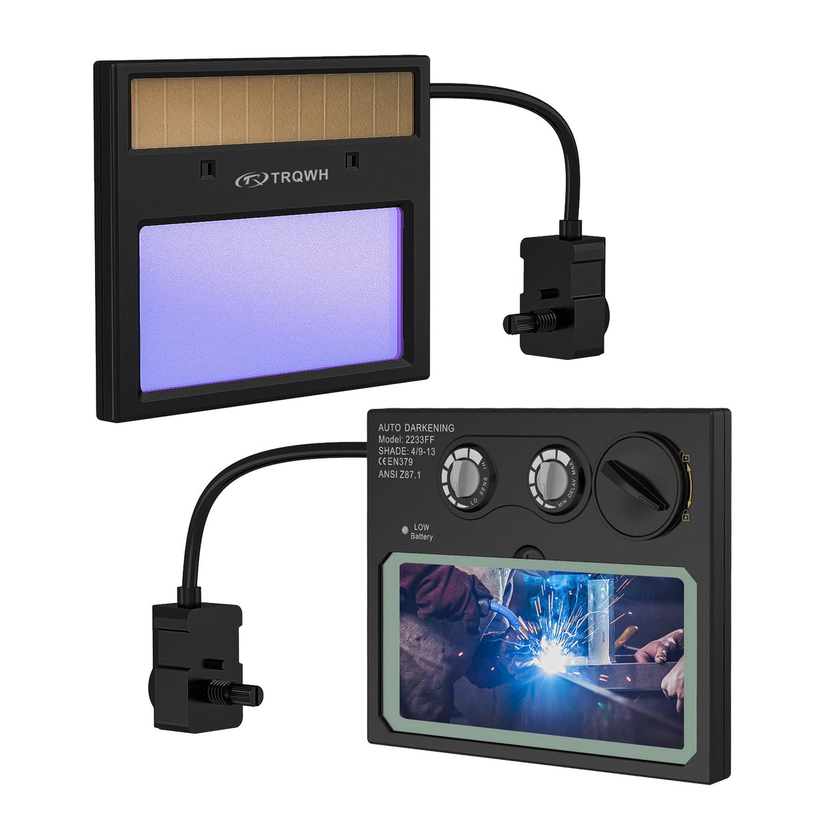 Auto Darkening Welding Lens Solar True Color E619