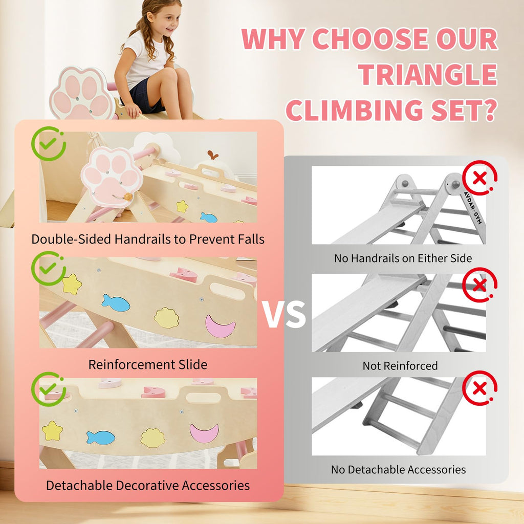 7-in-1 Triangle Climbing Set J177657
