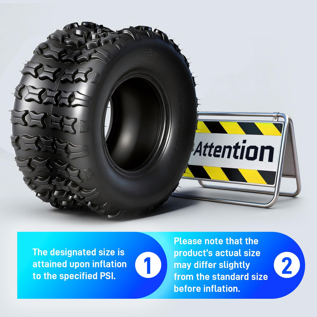18x9.5-8 All-Terrain ATV/UTV Tires Set of 2 V58440
