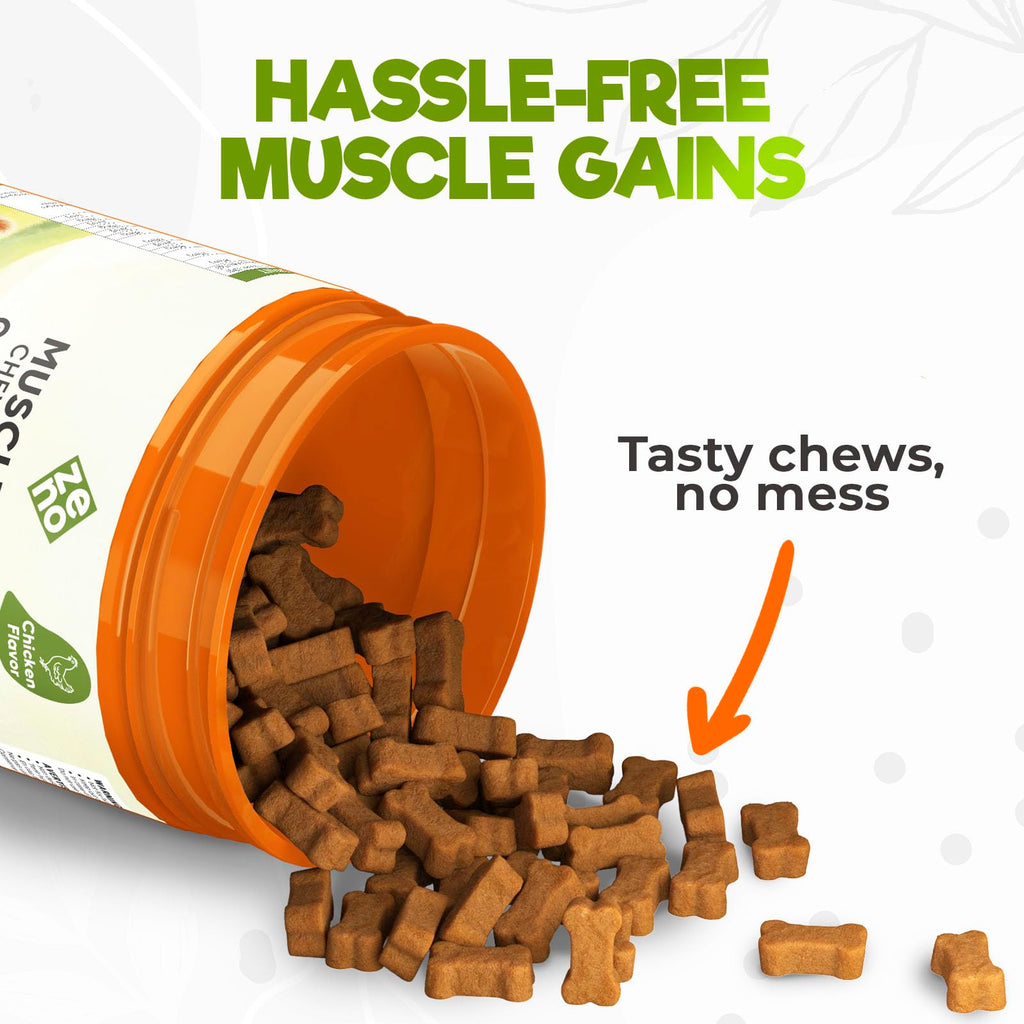 High Calorie Chicken Weight Gain Chews for Dogs H76242
