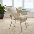 Hand-Woven Resin Wicker Stacking Chair Y491