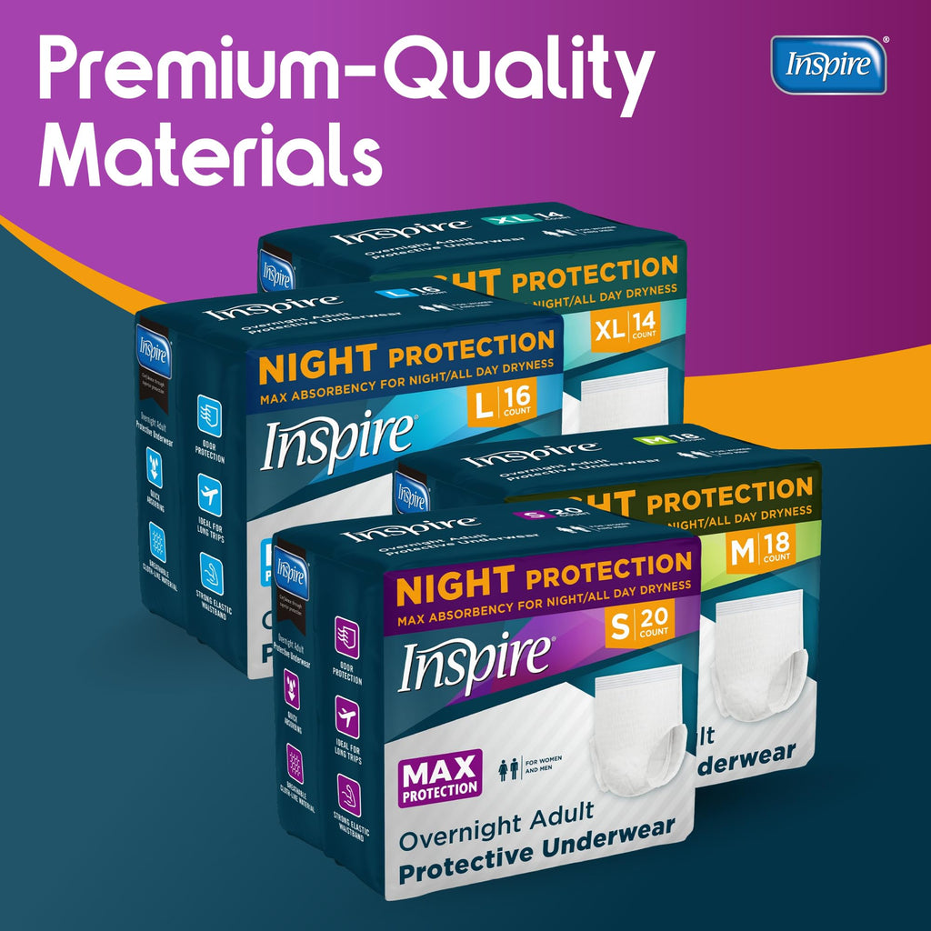 Adult Diapers Max Absorbency Leak Proof Incontinence Underwear E917832