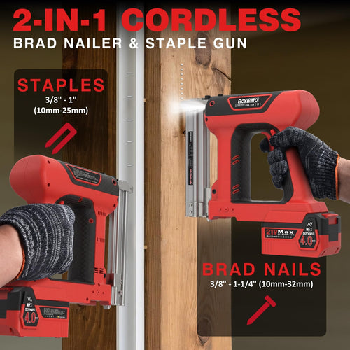 18GA Cordless Stapler Gun E90675