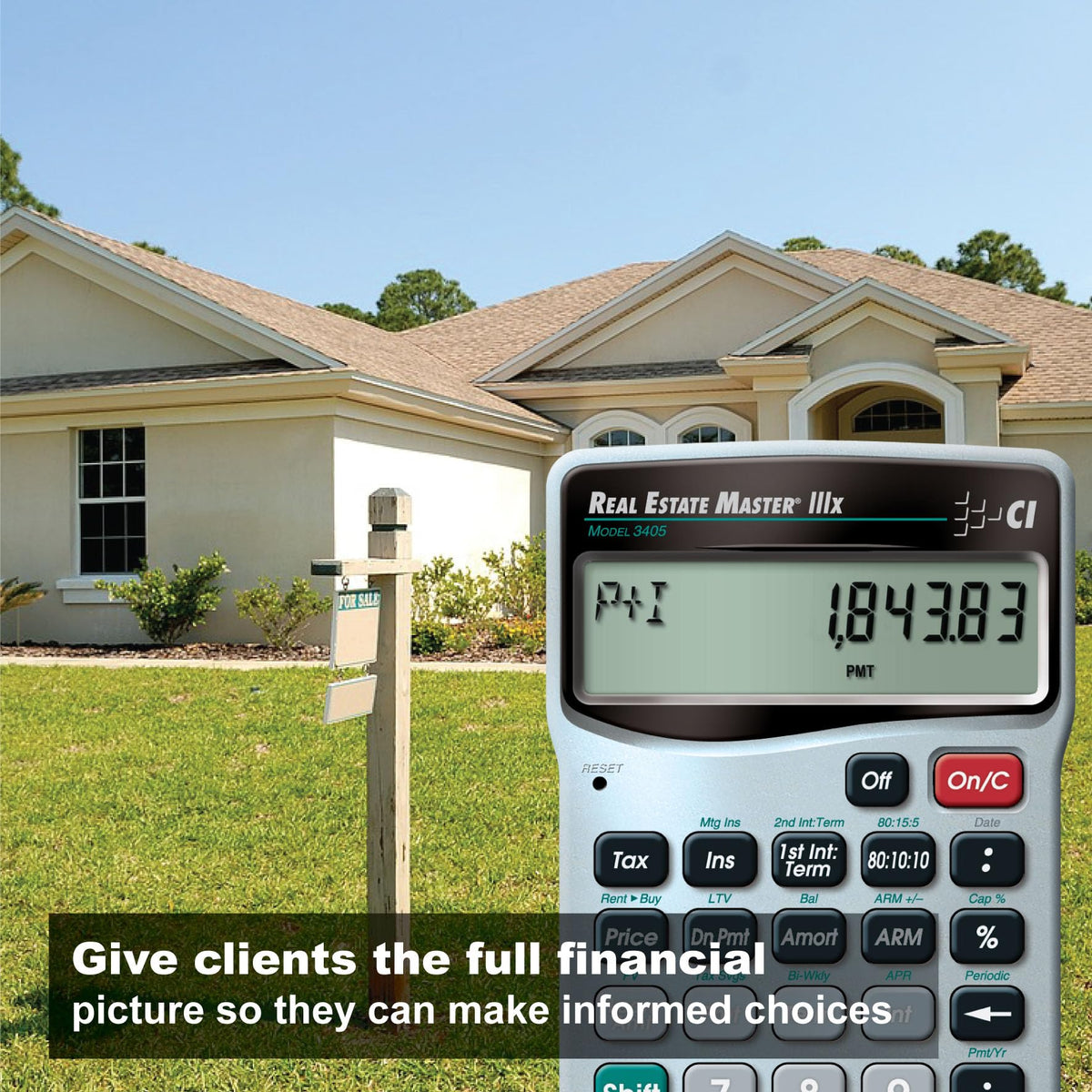 Real Estate Finance Calculator D250191