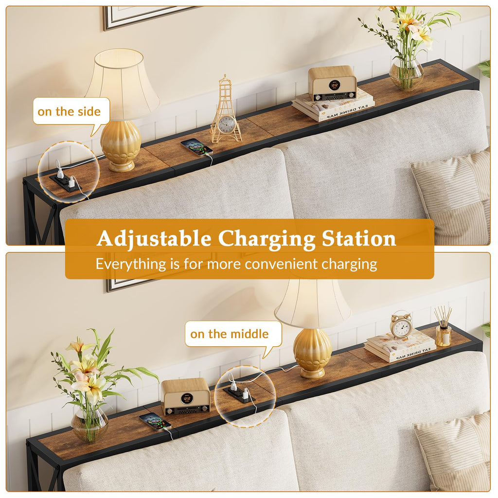 Narrow Console Table with Socket S2886
