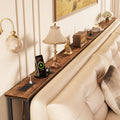 118 Inch Sofa Table with Power Outlets X715813