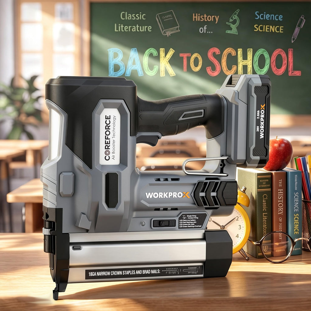 20V Cordless 18 Gauge 2-in-1 Nail & Staple Gun X74396