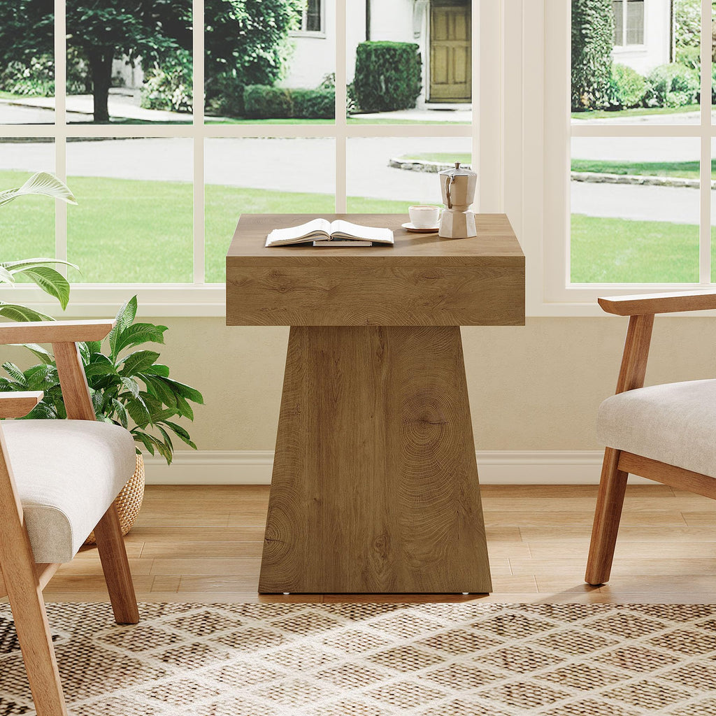Small End Table Set of 2 Light Brown P97775