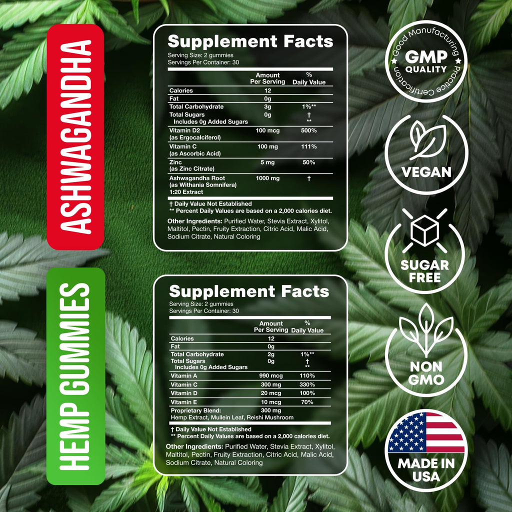 Hemp Gummies Lung Cleanse Supplement 60 Gummies Q831716