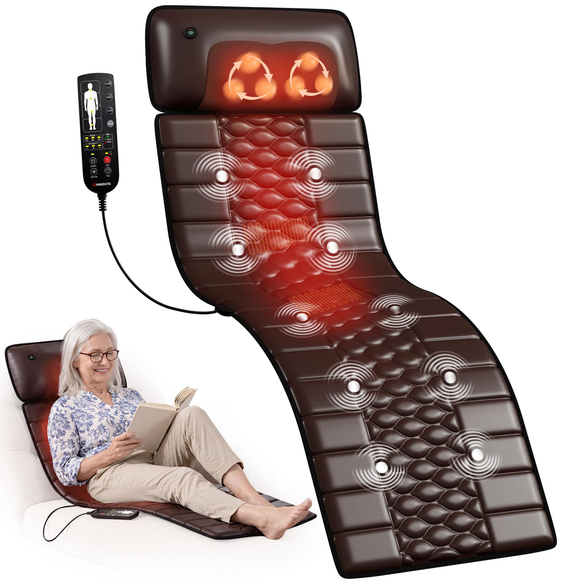 Full Body Massage Mat with Heat Q885