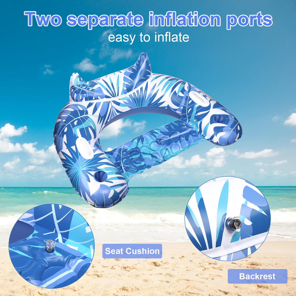 Inflatable Pool Float Chair J78844