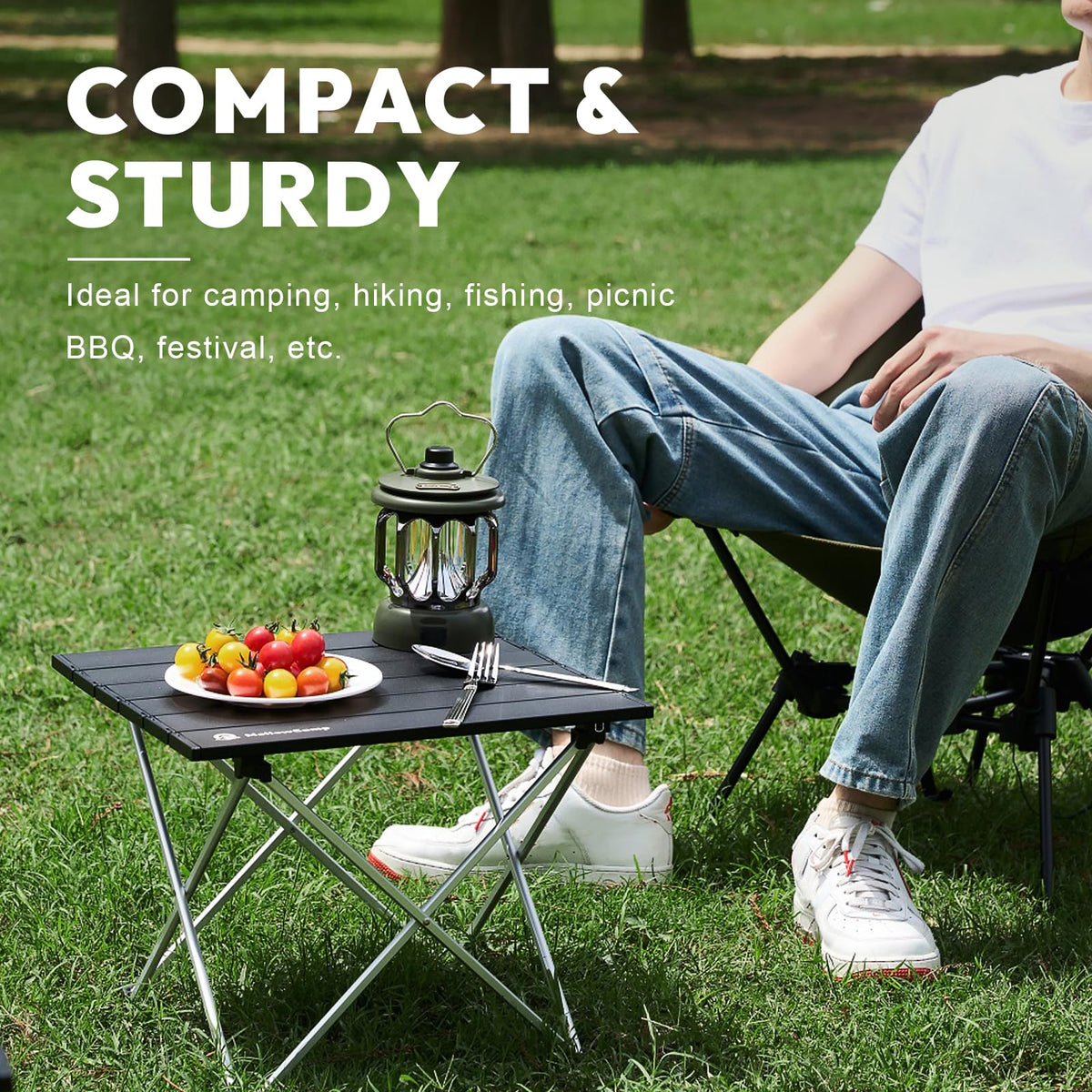 Ultralight Aluminum Folding Camping Side Table E380