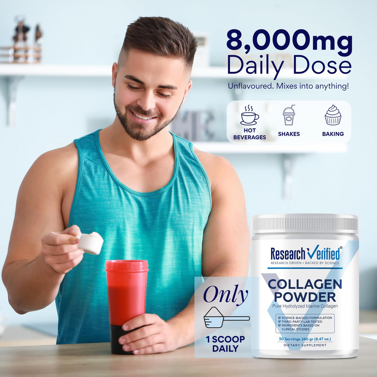 Hydrolyzed Marine Collagen Powder Unflavored K192365