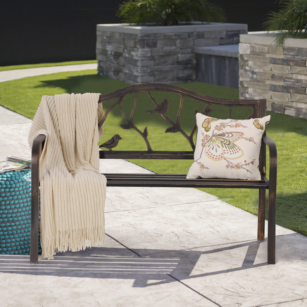 50 Inches Outdoor Bench C287459
