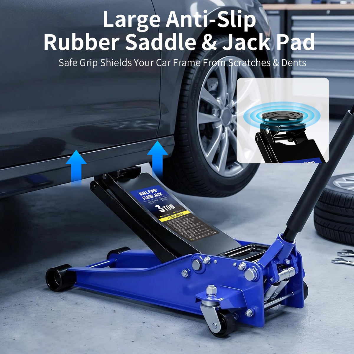3 Ton Low Profile Hydraulic Floor Jack J4540