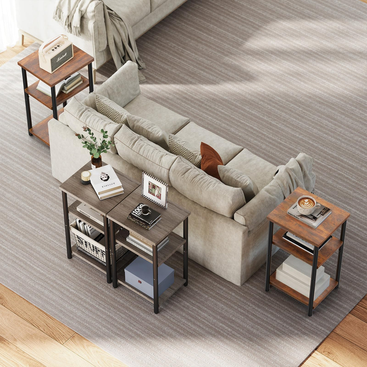 3-Tier Side Tables Set of 2 R356014