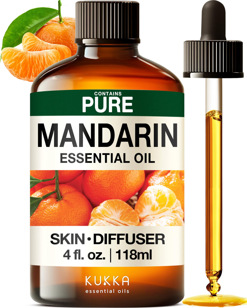 Lavender Mandarin Essential Oil Set 2X 4 Fl Oz C876101