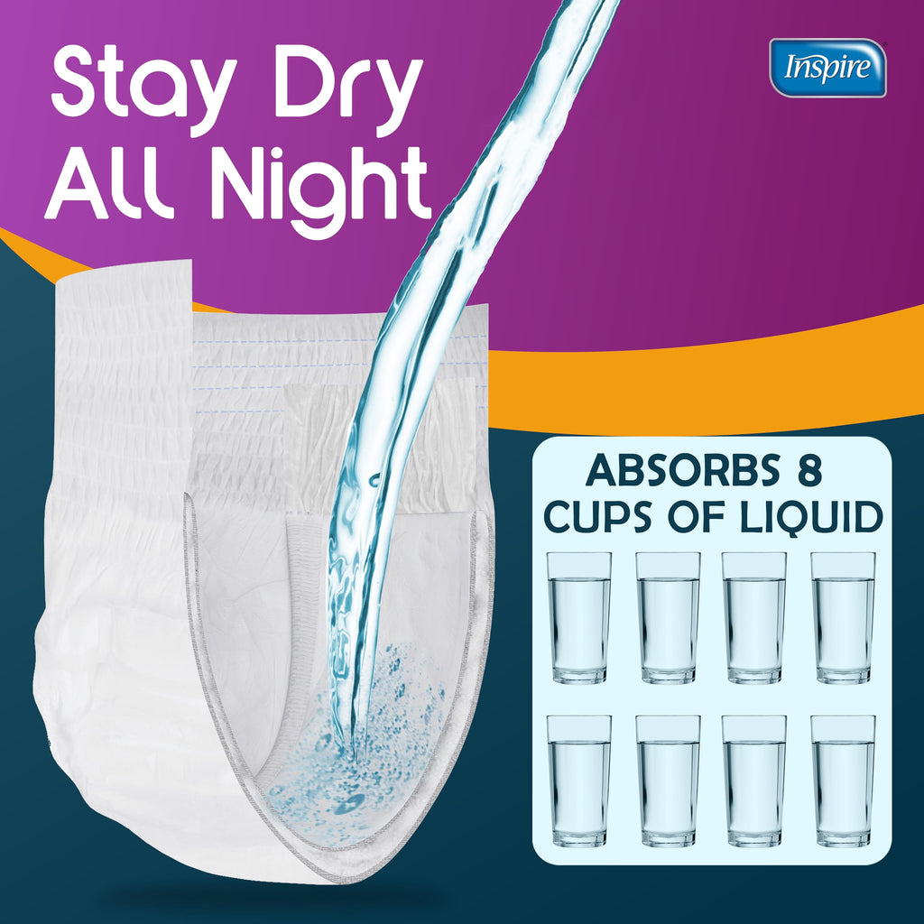 Adult Diapers Max Absorbency Leak Proof Incontinence Underwear E917832
