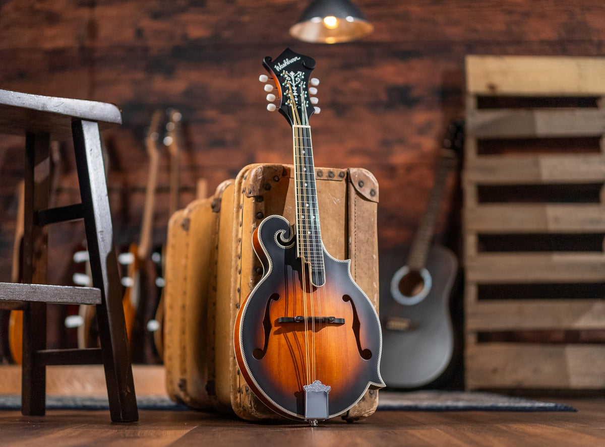 Brown Burst F-Style Mandolin D9697