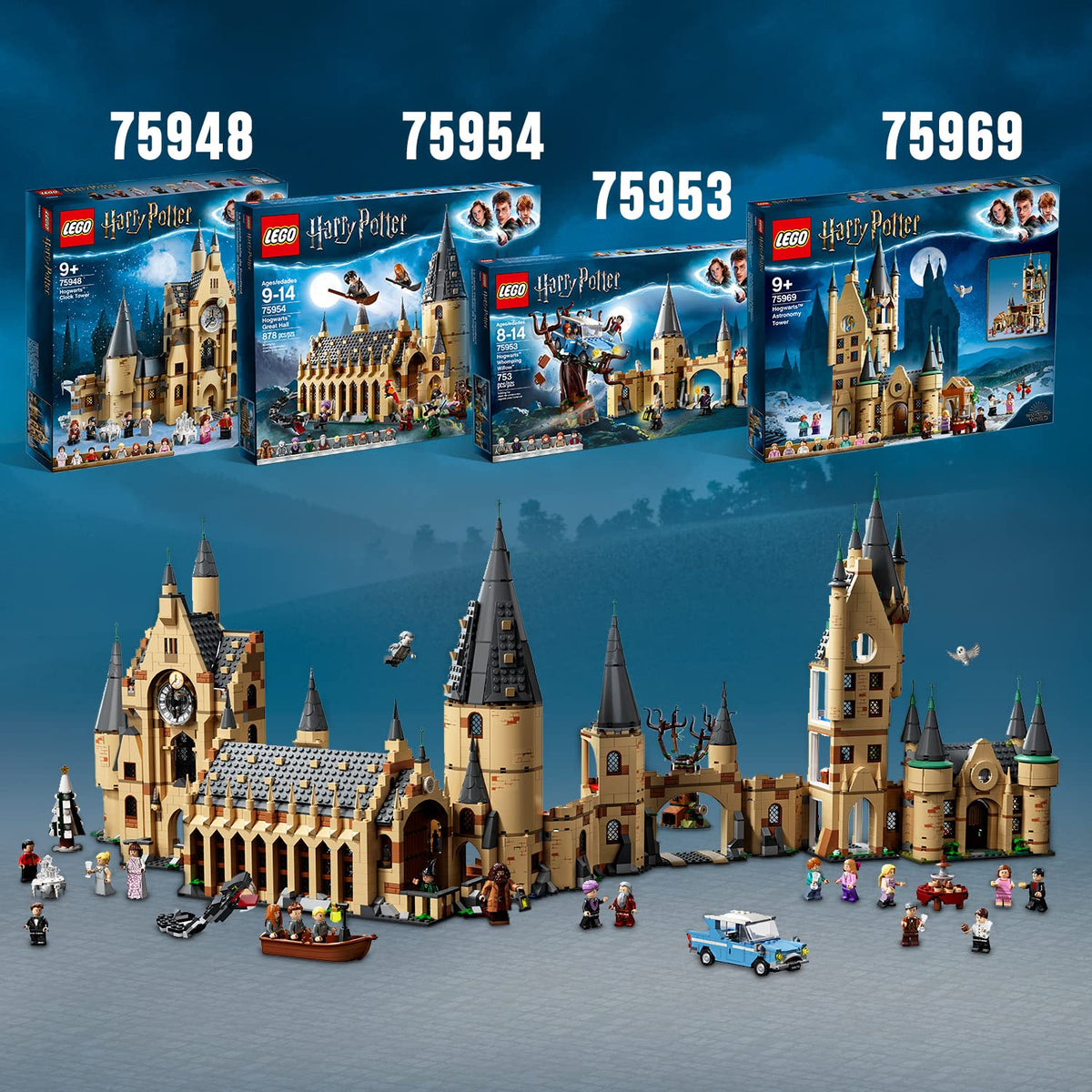 Lego Harry Potter Hogwarts Castle Astronomy Tower Toy C845