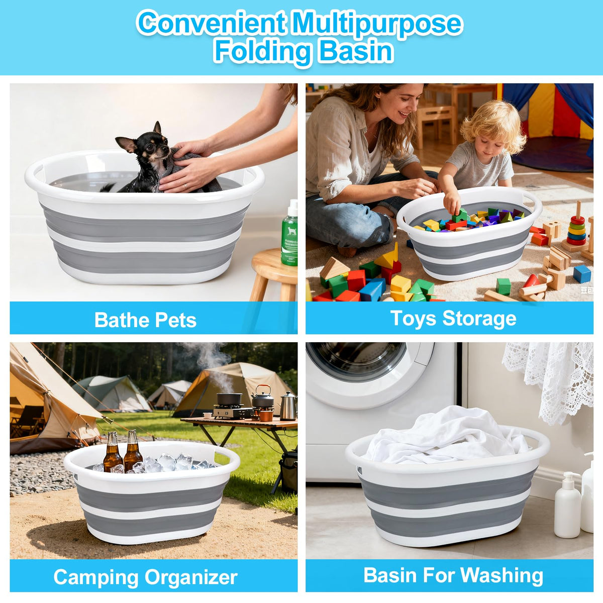 Collapsible Dog Bathtub X925