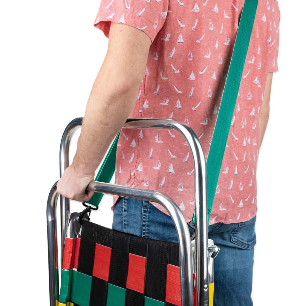 Aluminum Webbed Chair with Carrying Strap X653