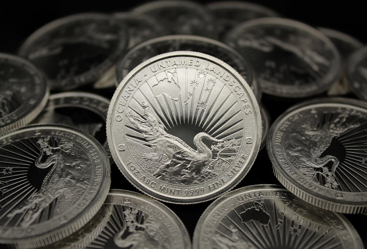 1 oz Silver Crocodile Q1240
