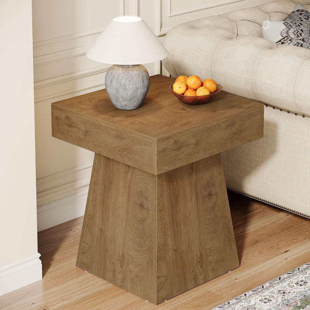Small End Table Set of 2 Light Brown P97775
